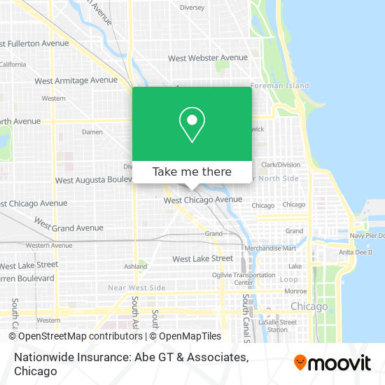 Nationwide Insurance: Abe GT & Associates map