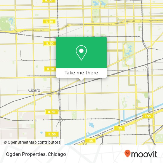 Ogden Properties map