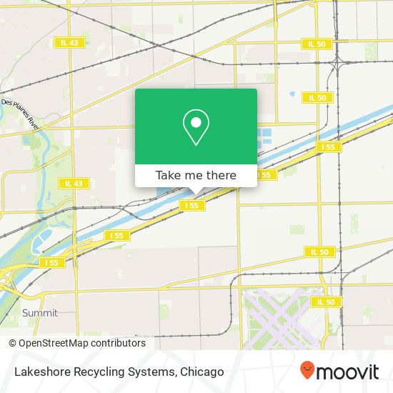 Mapa de Lakeshore Recycling Systems