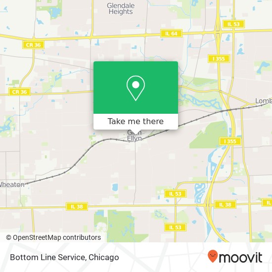 Bottom Line Service map