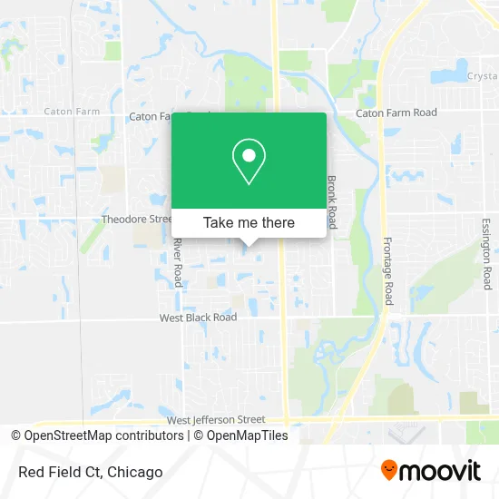 Red Field Ct map