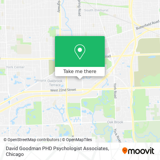 David Goodman PHD Psychologist Associates map