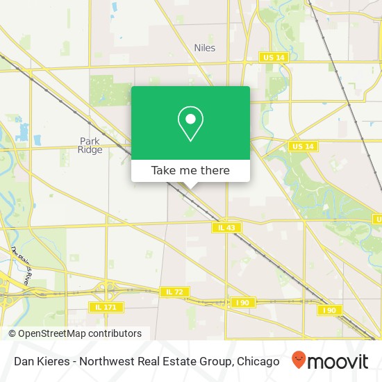 Dan Kieres - Northwest Real Estate Group map