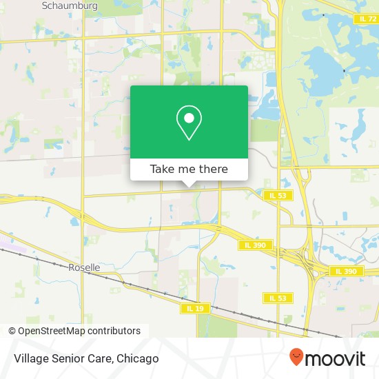 Village Senior Care map