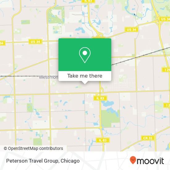 Peterson Travel Group map