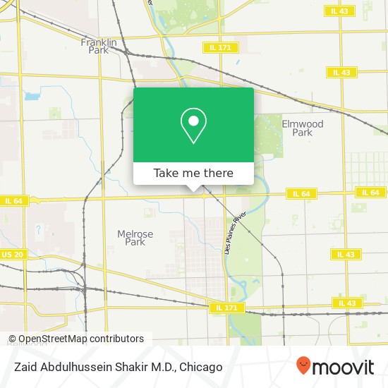 Zaid Abdulhussein Shakir M.D. map