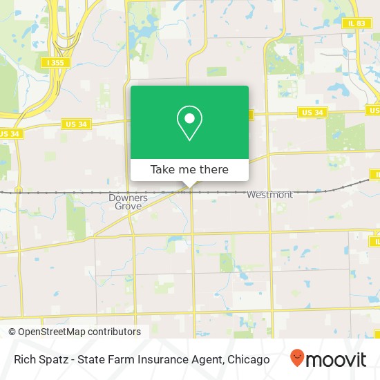 Rich Spatz - State Farm Insurance Agent map