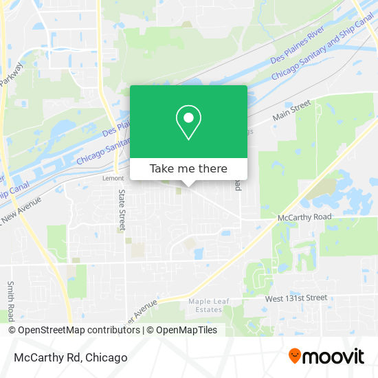 Mapa de McCarthy Rd
