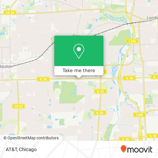 AT&T map