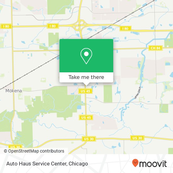 Mapa de Auto Haus Service Center