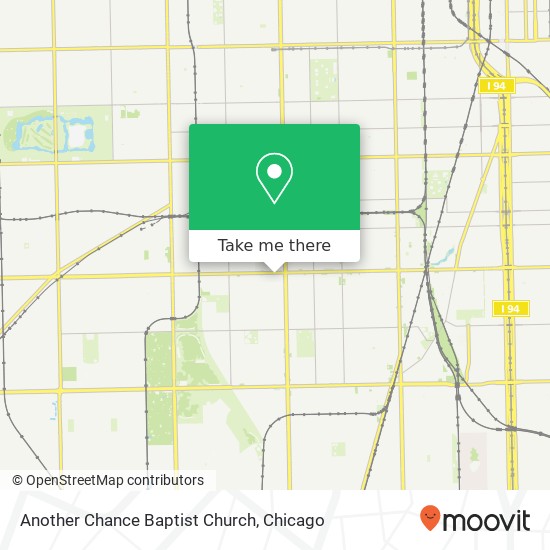 Another Chance Baptist Church map