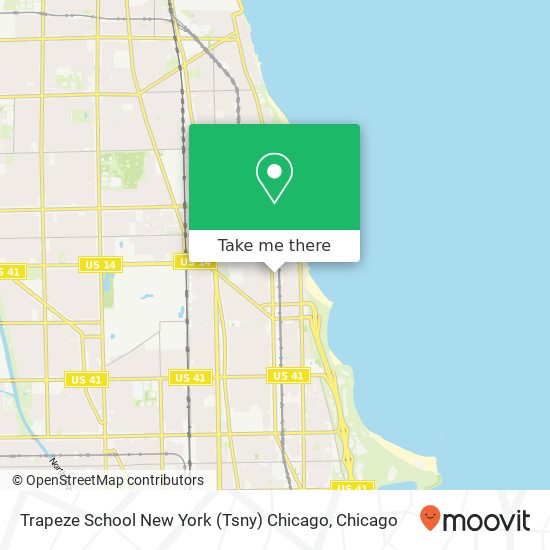 Trapeze School New York (Tsny) Chicago map