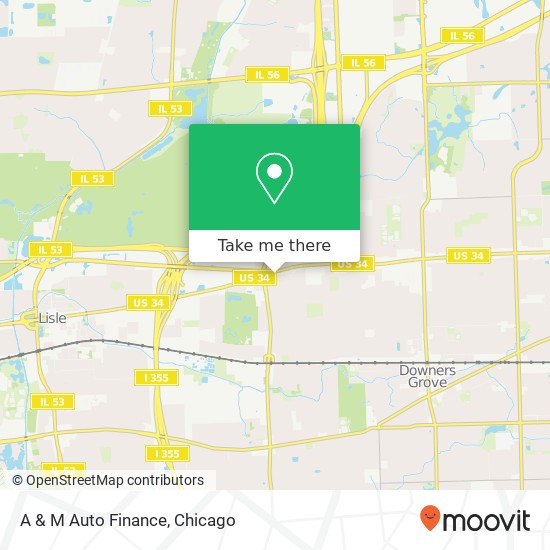 A & M Auto Finance map