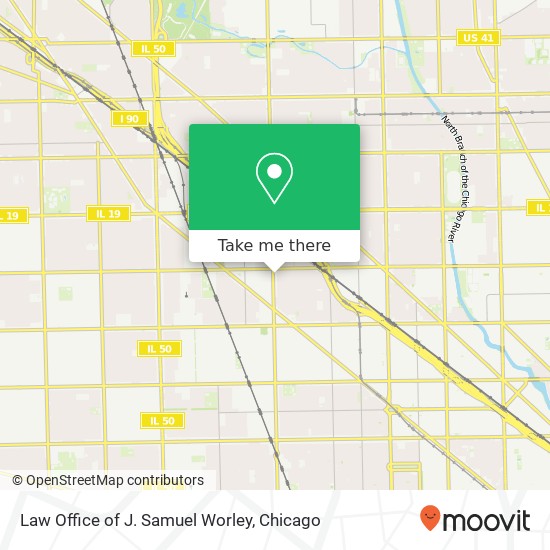Mapa de Law Office of J. Samuel Worley