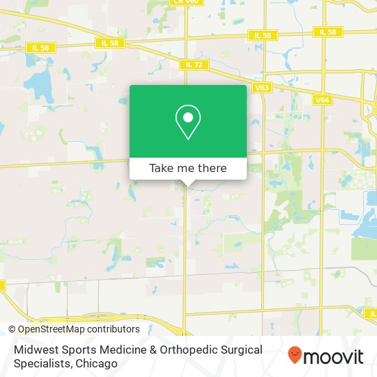 Midwest Sports Medicine & Orthopedic Surgical Specialists map