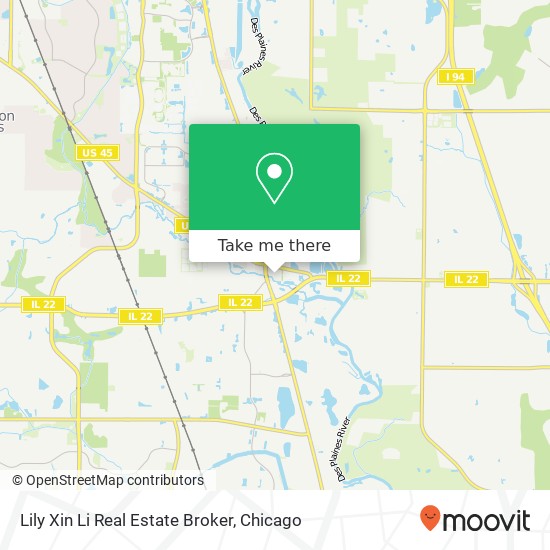 Lily Xin Li Real Estate Broker map