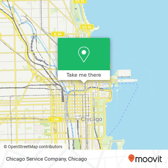 Mapa de Chicago Service Company