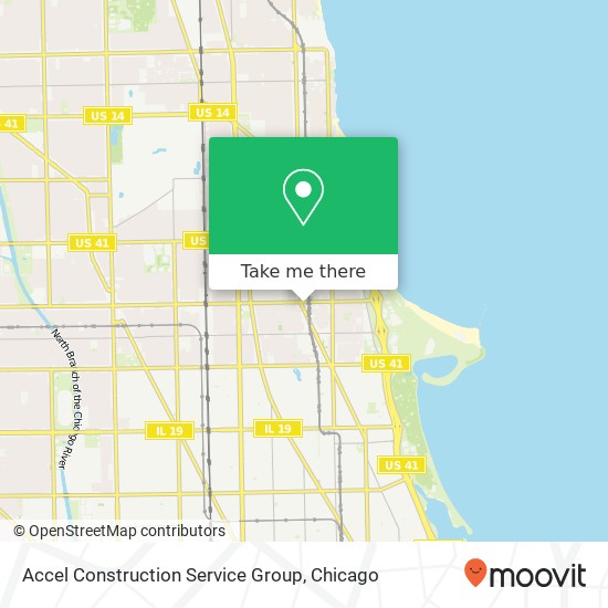 Mapa de Accel Construction Service Group
