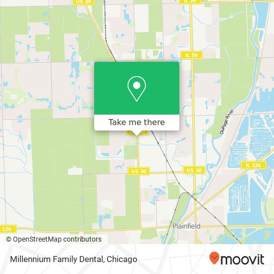 Mapa de Millennium Family Dental