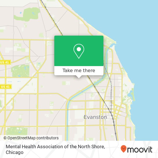 Mapa de Mental Health Association of the North Shore