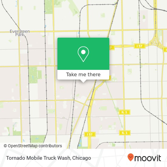 Mapa de Tornado Mobile Truck Wash