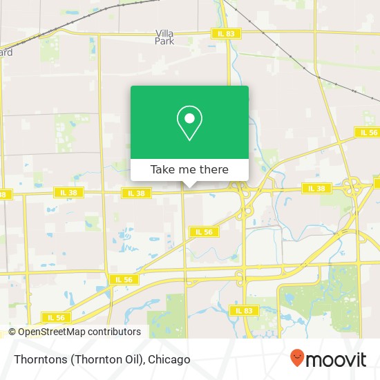 Mapa de Thorntons (Thornton Oil)