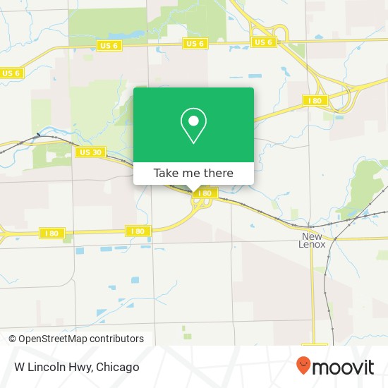 Mapa de W Lincoln Hwy