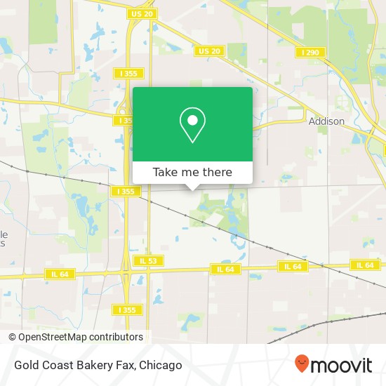 Gold Coast Bakery Fax map