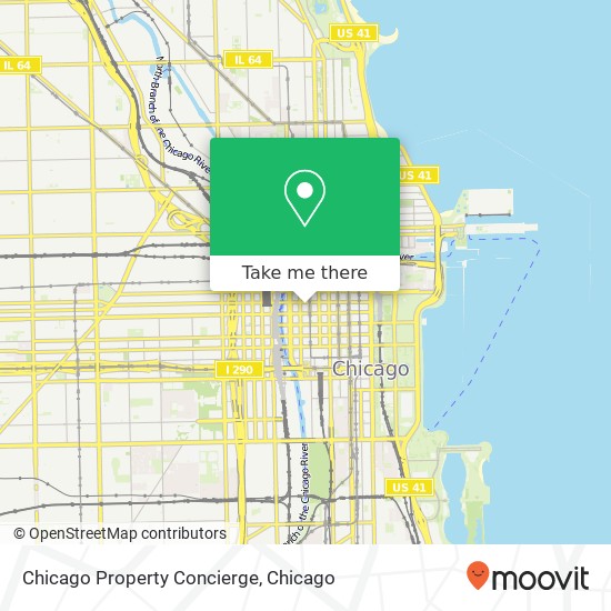 Chicago Property Concierge map