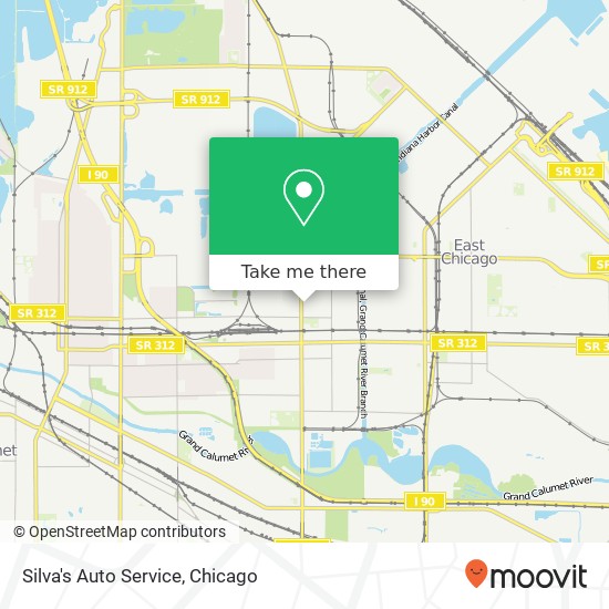 Mapa de Silva's Auto Service