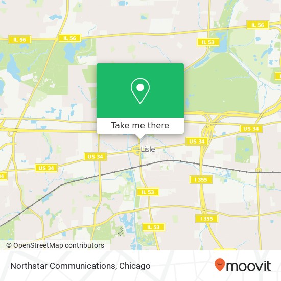 Northstar Communications map