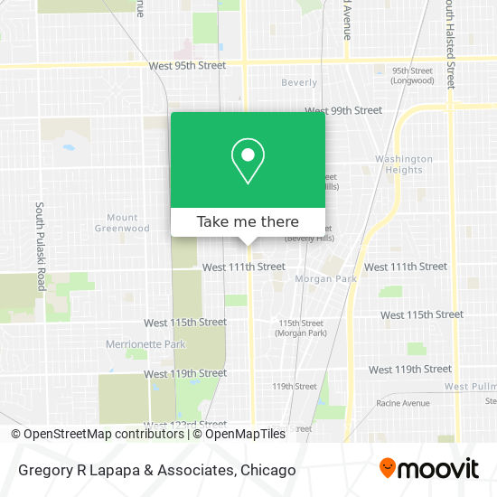 Gregory R Lapapa & Associates map