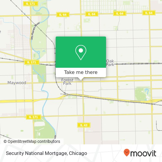 Mapa de Security National Mortgage