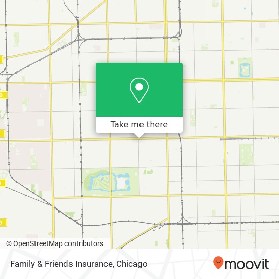Family & Friends Insurance map
