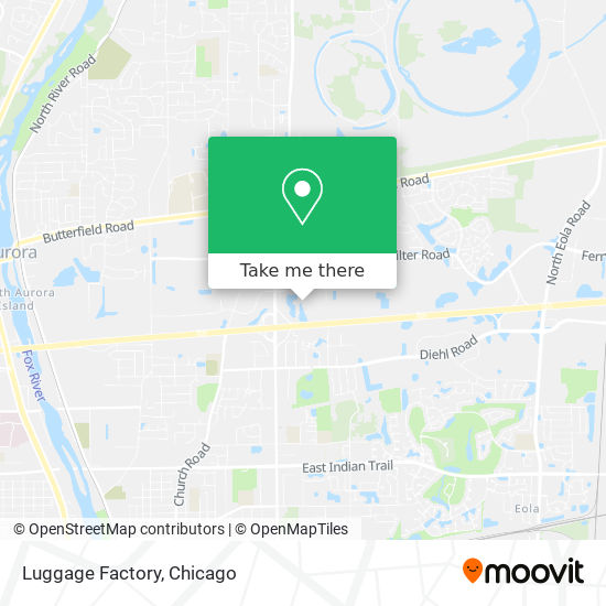 Luggage Factory map