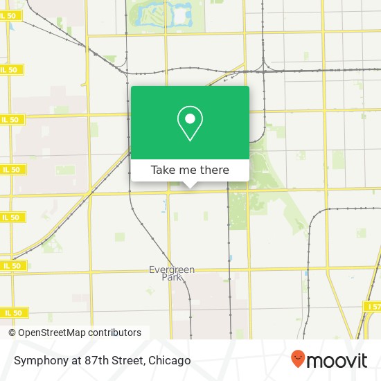 Symphony at 87th Street map