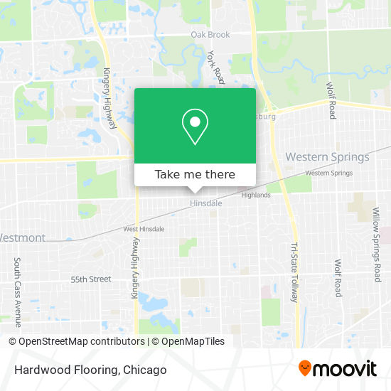 Hardwood Flooring map