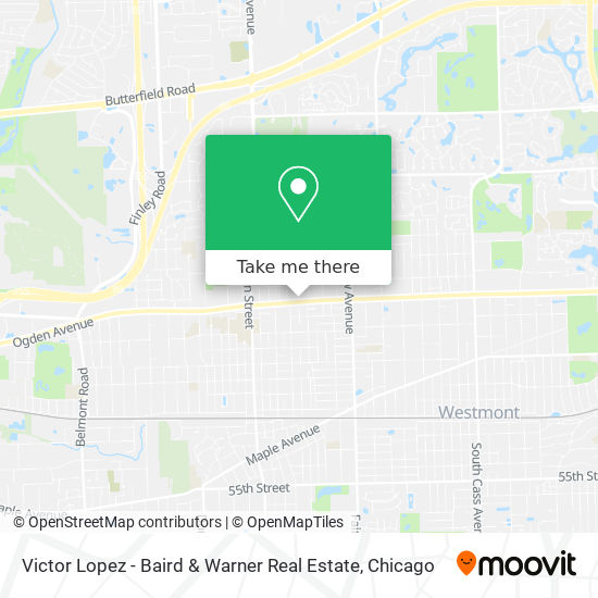 Victor Lopez - Baird & Warner Real Estate map