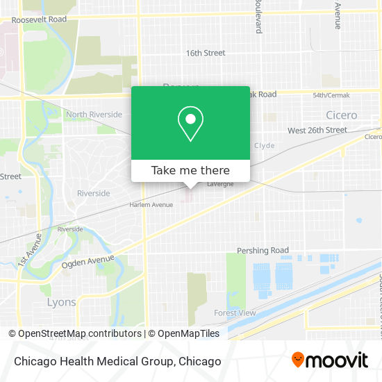 Chicago Health Medical Group map