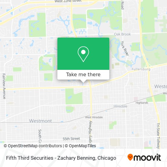 Mapa de Fifth Third Securities - Zachary Benning