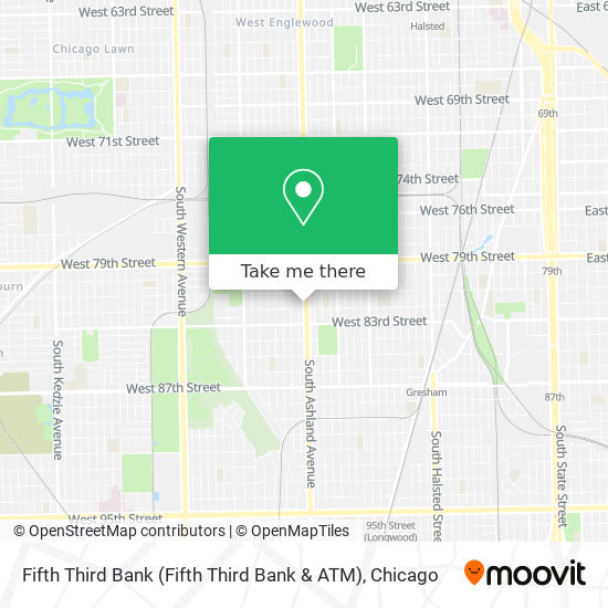 Fifth Third Bank map