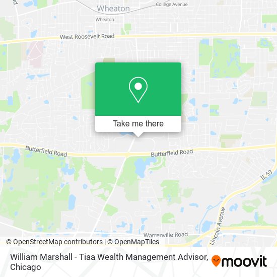 William Marshall - Tiaa Wealth Management Advisor map