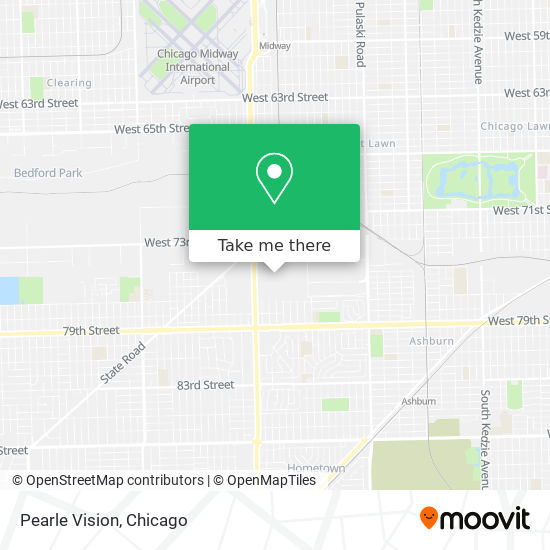 Pearle Vision map