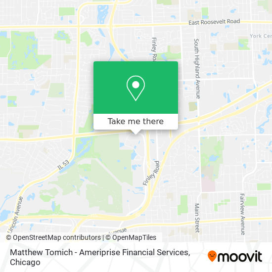 Matthew Tomich - Ameriprise Financial Services map