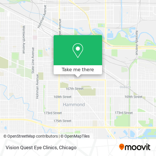 Mapa de Vision Quest Eye Clinics