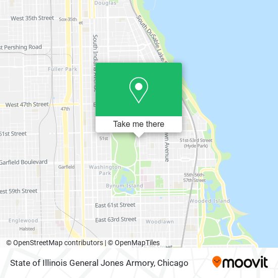 State of Illinois General Jones Armory map