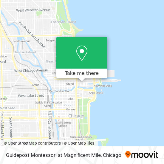 Guidepost Montessori at Magnificent Mile map