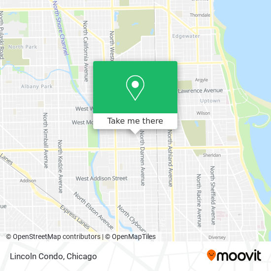 Lincoln Condo map