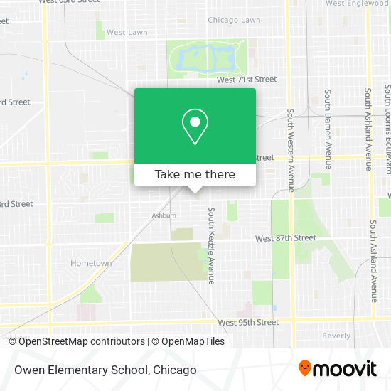 Owen Elementary School map