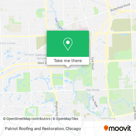 Patriot Roofing and Restoration map